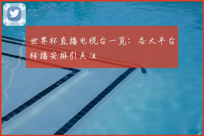 世界杯直播电视台一览：各大平台转播安排引关注