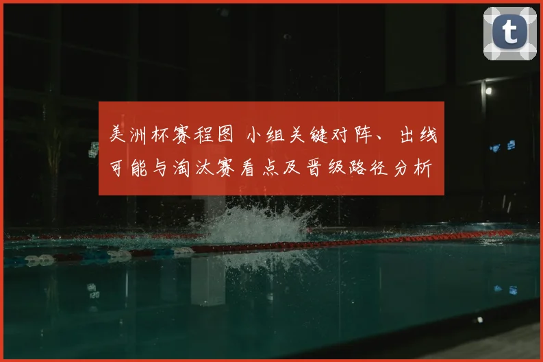 美洲杯赛程图 小组关键对阵、出线可能与淘汰赛看点及晋级路径分析